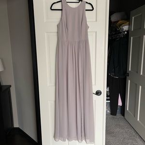 Tan grey Bridesmaid Dress Size 4